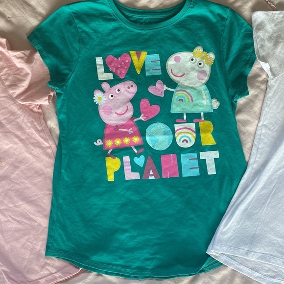 Girls Short Sleeve Tee Bundle Sizes 10-12 - Picture 3 of 10